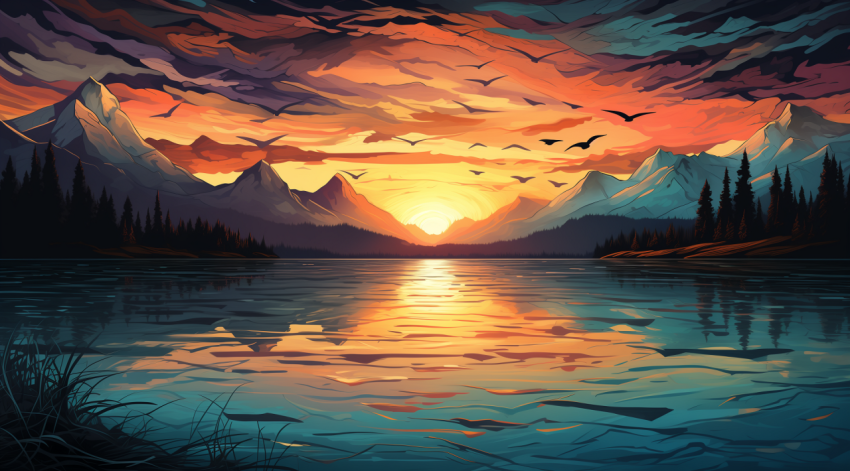 mountain anime